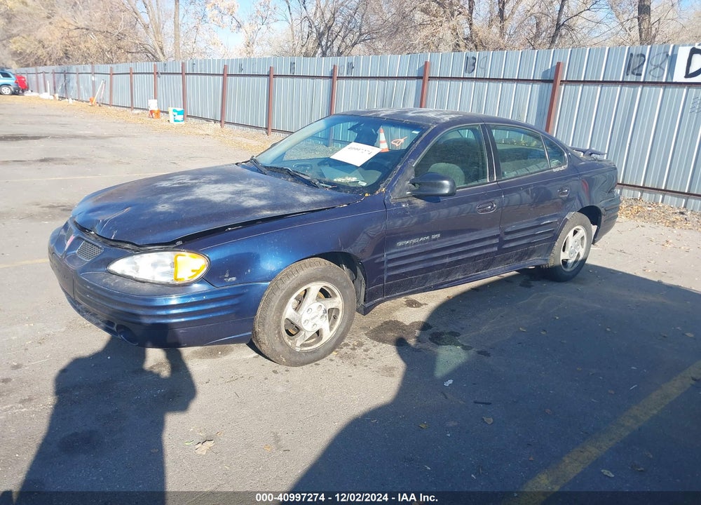 2000 PONTIAC GRAND AM SE1 VIN: 1G2NF52E2YM784524