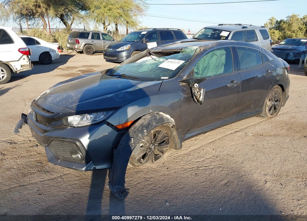 2018 HONDA CIVIC EX VIN: SHHFK7H51JU236395