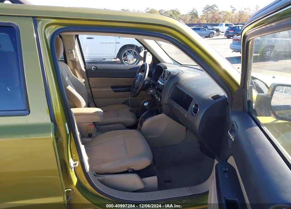 2012 JEEP PATRIOT LATITUDE VIN: 1C4NJPFB0CD586653