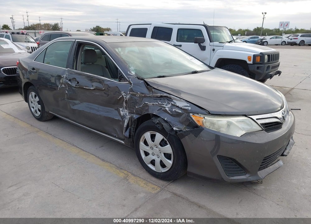 2012 TOYOTA CAMRY LE VIN: 4T4BF1FK1CR197474