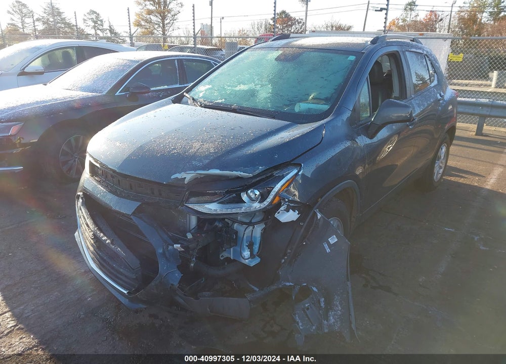 2021 CHEVROLET TRAX FWD LT VIN: KL7CJLSB0MB326186
