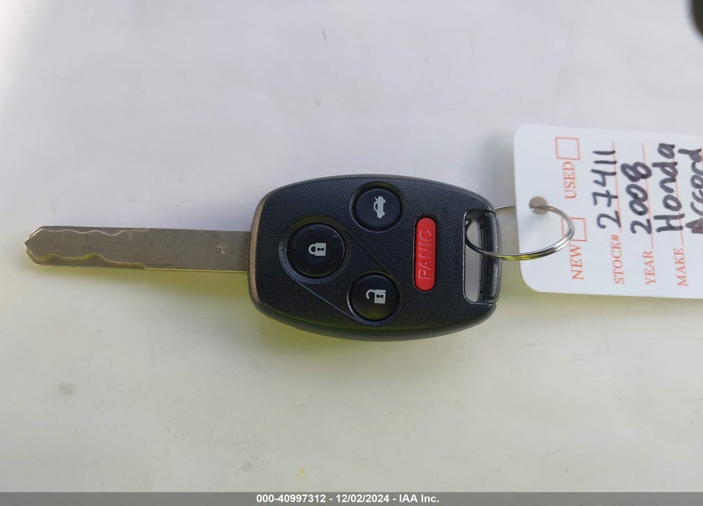 2008 HONDA ACCORD 2.4 EX VIN: 1HGCP26738A117376