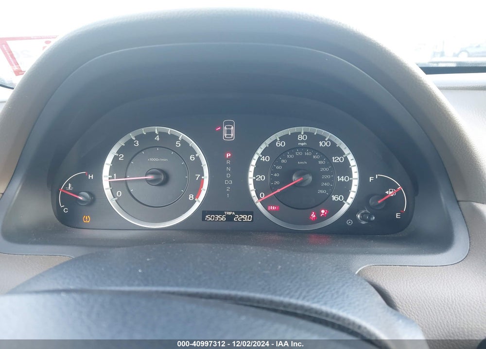 2008 HONDA ACCORD 2.4 EX VIN: 1HGCP26738A117376