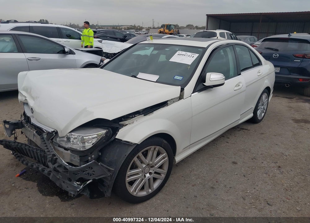 2009 MERCEDES-BENZ C 300 LUXURY/SPORT VIN: WDDGF54X49R069452