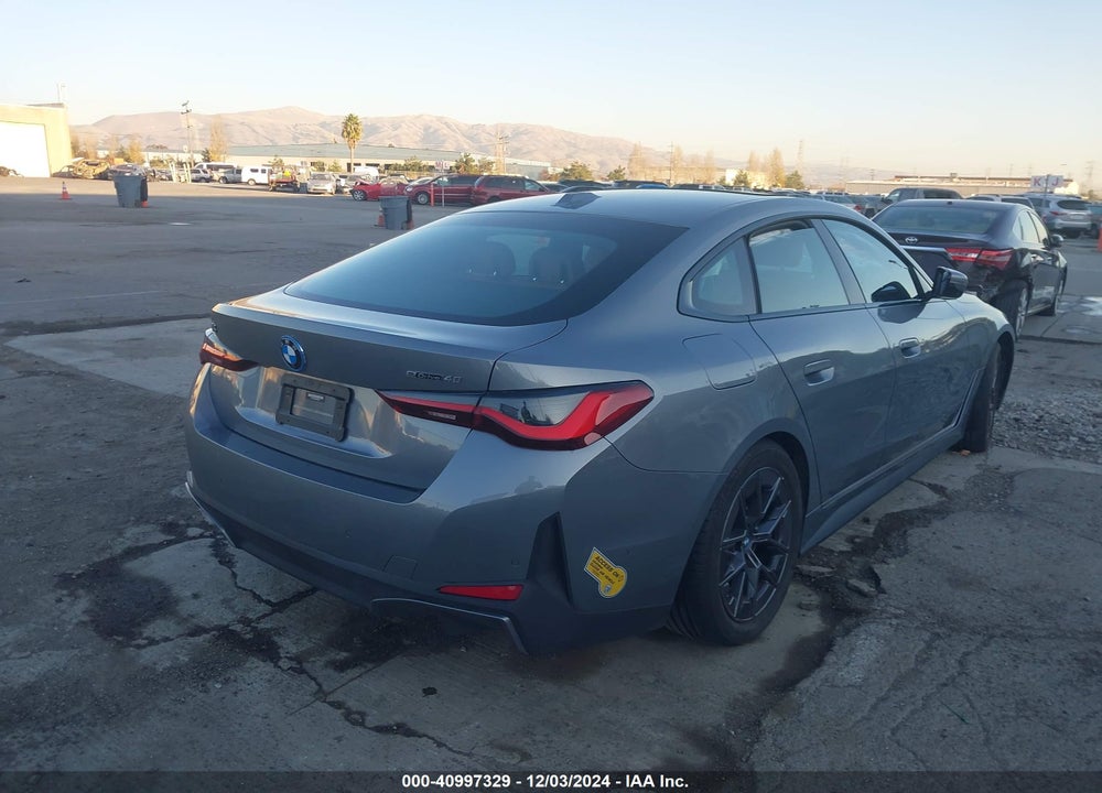 2022 BMW I4 EDRIVE40 VIN: WBY73AW08NFN04530