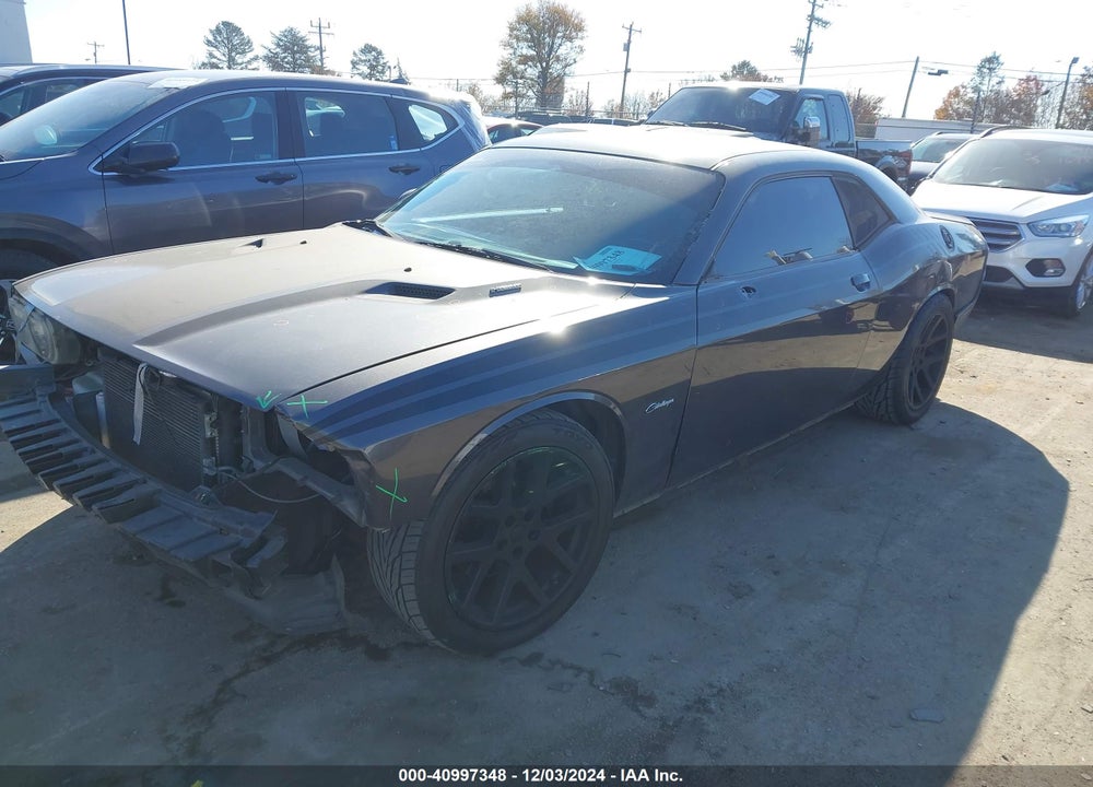 2013 DODGE CHALLENGER R/T VIN: 2C3CDYBTXDH593590