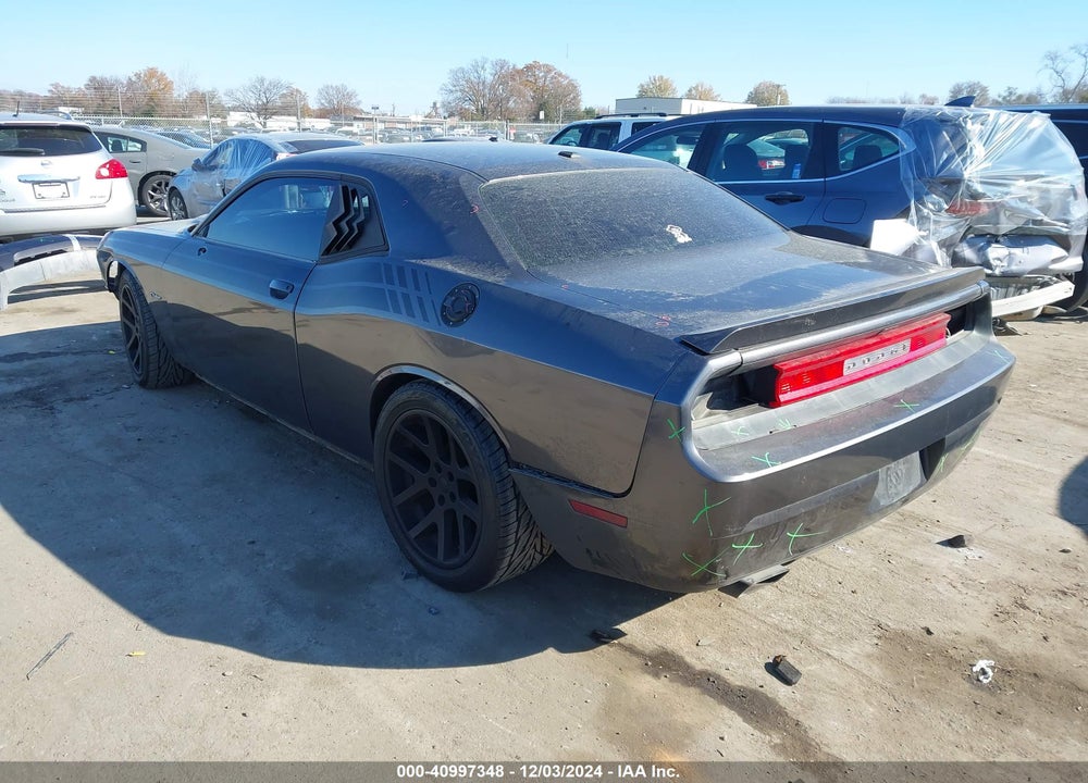 2013 DODGE CHALLENGER R/T VIN: 2C3CDYBTXDH593590
