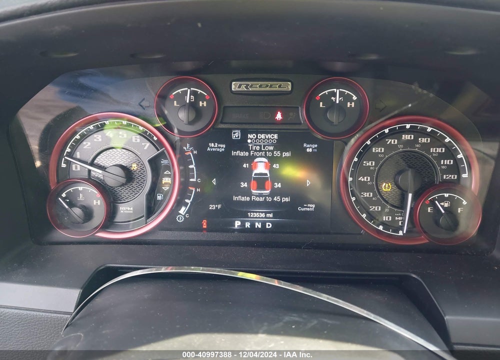 2015 RAM 1500 REBEL VIN: 1C6RR7YTXFS785412