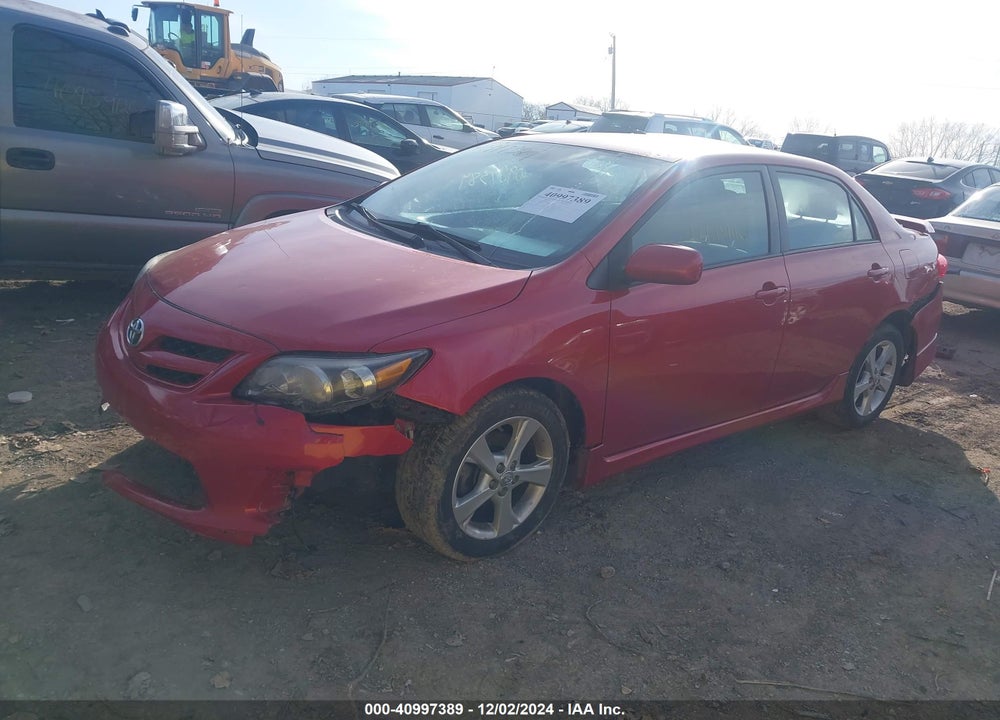 2011 TOYOTA COROLLA S VIN: 2T1BU4EE5BC641405