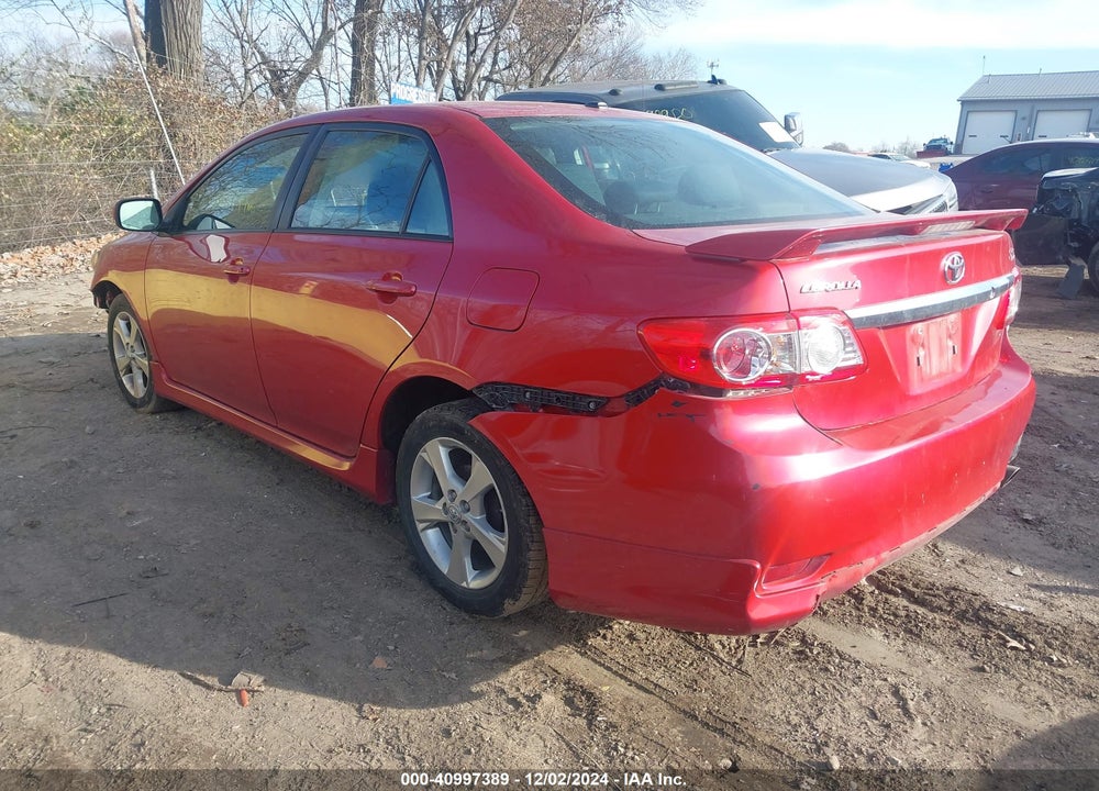 2011 TOYOTA COROLLA S VIN: 2T1BU4EE5BC641405