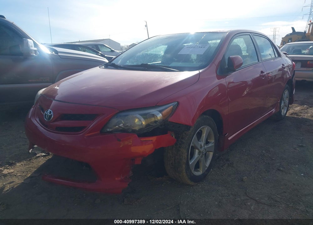 2011 TOYOTA COROLLA S VIN: 2T1BU4EE5BC641405