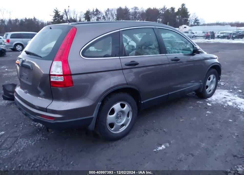 2010 HONDA CR-V LX VIN: 5J6RE3H38AL020404
