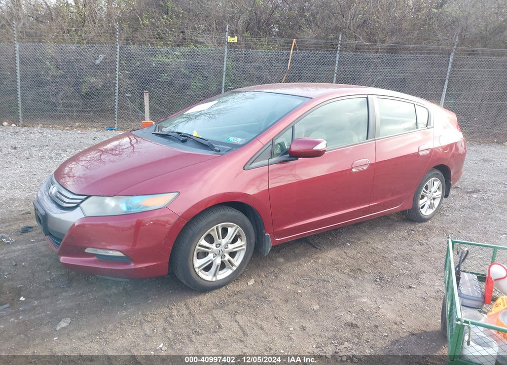 2010 HONDA INSIGHT EX VIN: JHMZE2H74AS037336