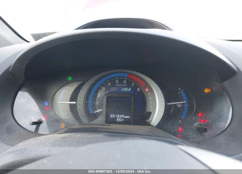 2010 HONDA INSIGHT EX VIN: JHMZE2H74AS037336