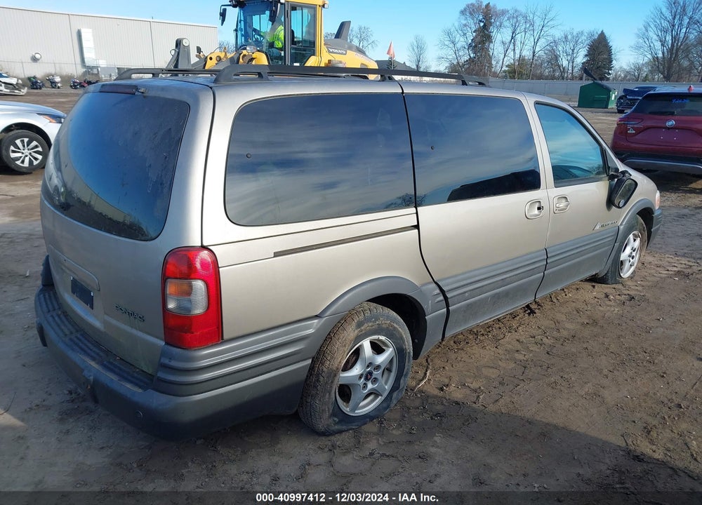 2001 PONTIAC MONTANA M16 W/1SF PKG. VIN: 1GMDX03E81D215071