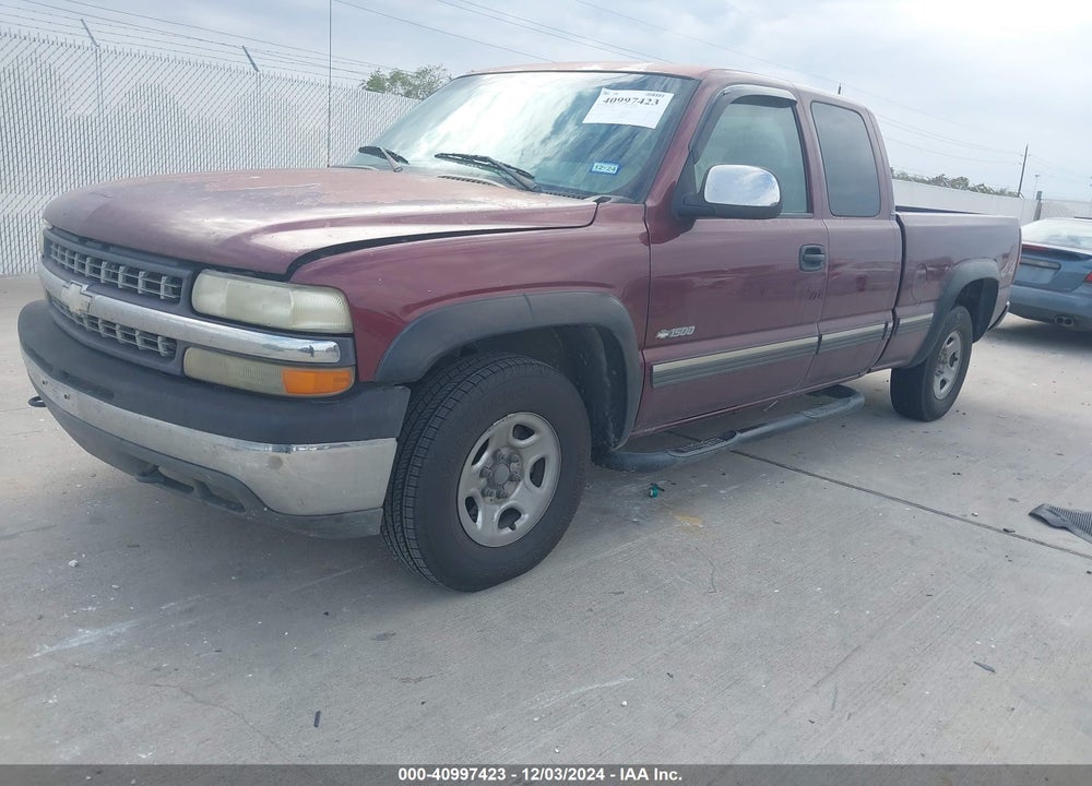 2002 CHEVROLET SILVERADO 1500 LS VIN: 2GCEK19V921235038