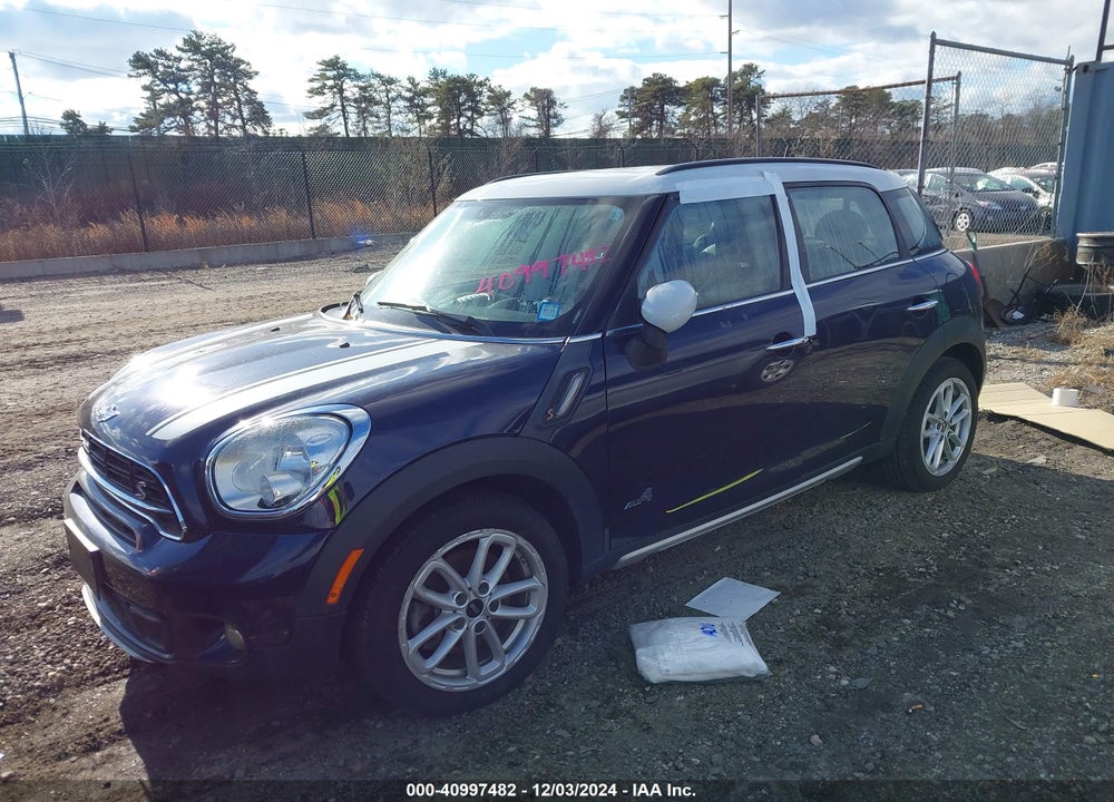 2016 MINI COUNTRYMAN COOPER S VIN: WMWZC5C57GWU00239