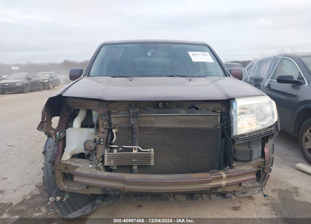 2013 HONDA PILOT EX-L VIN: 5FNYF4H5XDB057483