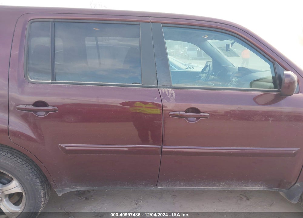 2013 HONDA PILOT EX-L VIN: 5FNYF4H5XDB057483