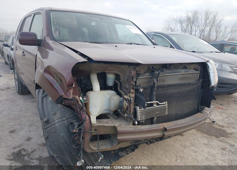 2013 HONDA PILOT EX-L VIN: 5FNYF4H5XDB057483