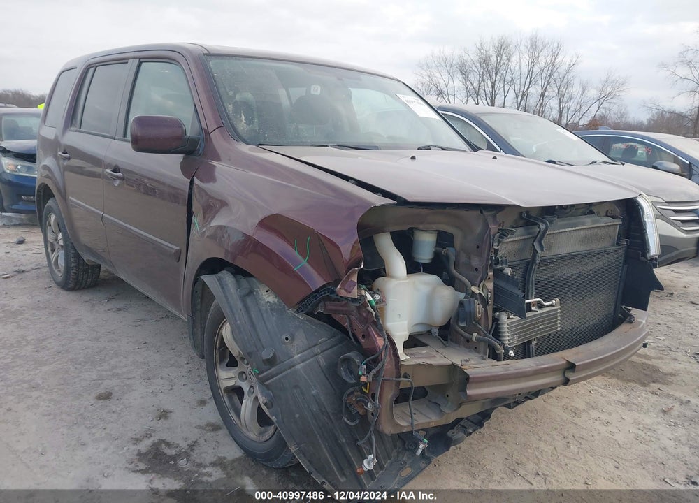 2013 HONDA PILOT EX-L VIN: 5FNYF4H5XDB057483