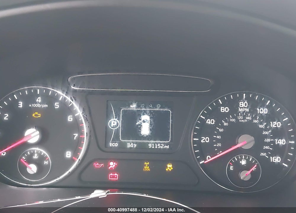 2017 KIA SORENTO 2.4L LX VIN: 5XYPGDA35HG246669