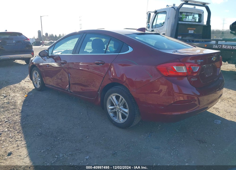 2017 CHEVROLET CRUZE LT AUTO VIN: 1G1BE5SM0H7166618