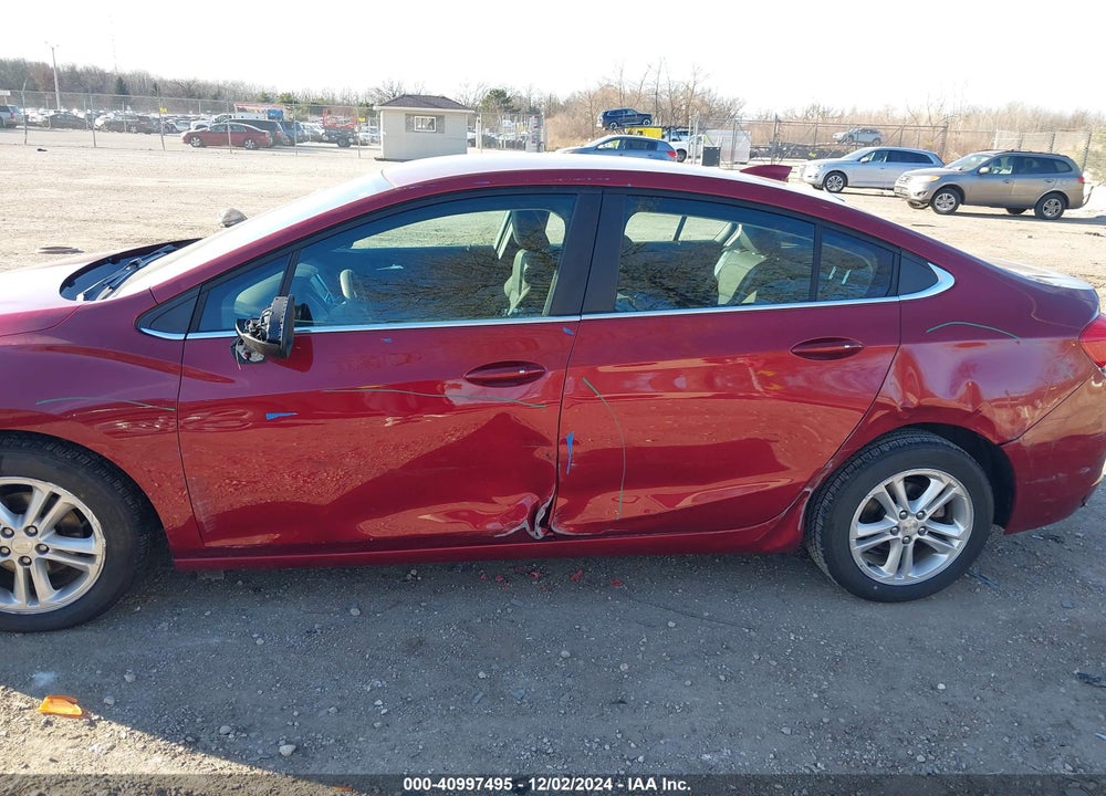 2017 CHEVROLET CRUZE LT AUTO VIN: 1G1BE5SM0H7166618