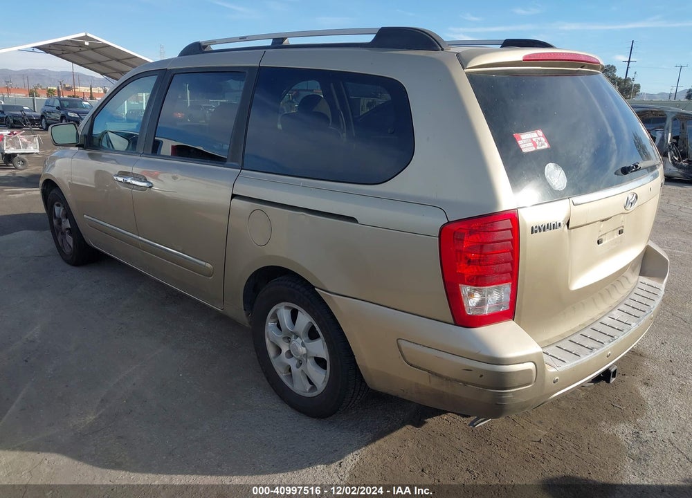 2007 HYUNDAI ENTOURAGE GLS/LIMITED/SE VIN: KNDMC233576018236