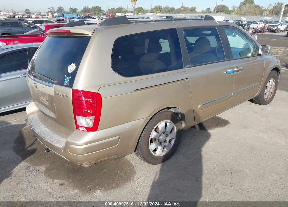 2007 HYUNDAI ENTOURAGE GLS/LIMITED/SE VIN: KNDMC233576018236