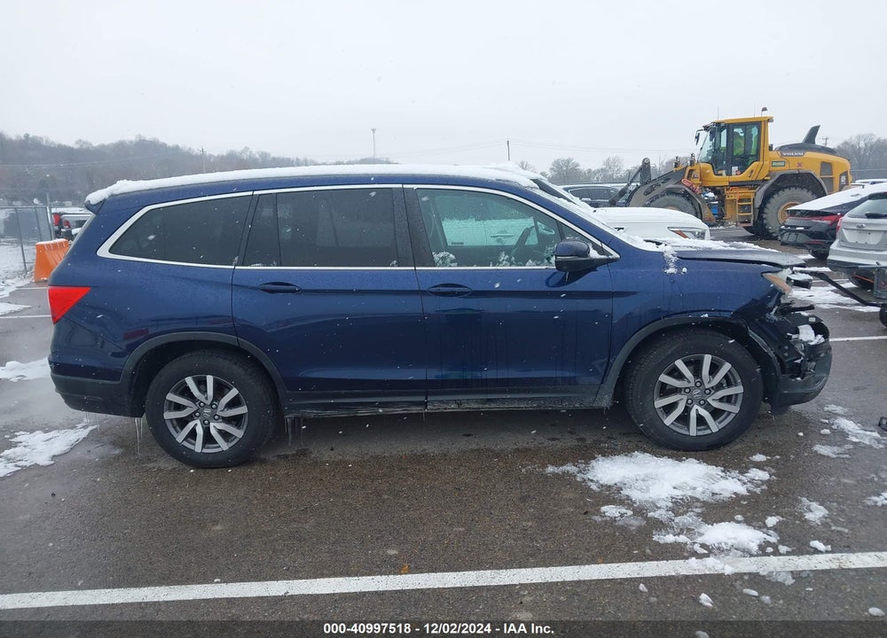 2019 HONDA PILOT EX VIN: 5FNYF5H37KB035684