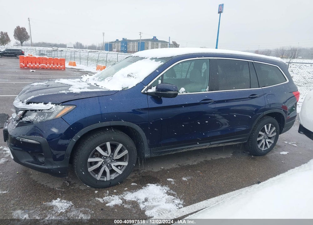2019 HONDA PILOT EX VIN: 5FNYF5H37KB035684