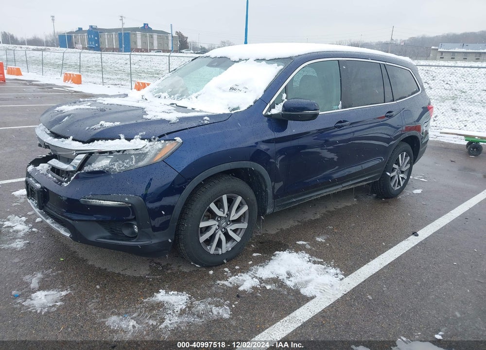 2019 HONDA PILOT EX VIN: 5FNYF5H37KB035684