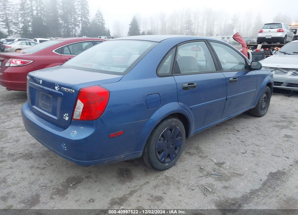 2008 SUZUKI FORENZA CONVENIENCE/POPULAR VIN: KL5JD56Z98K894999