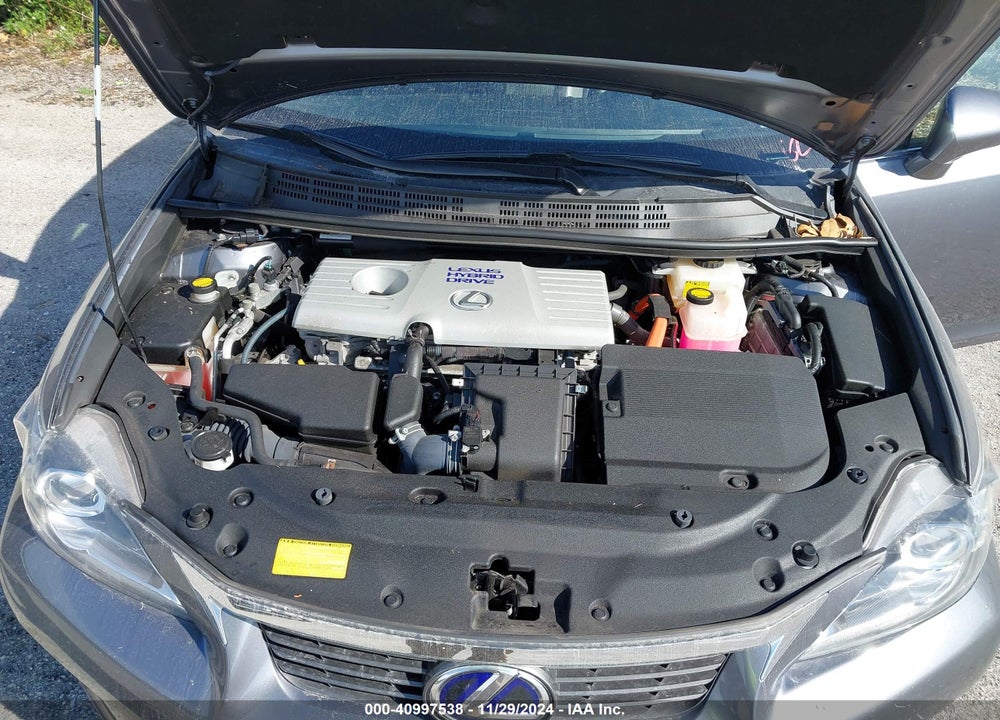 2012 LEXUS CT 200H PREMIUM VIN: JTHKD5BH3C2106673