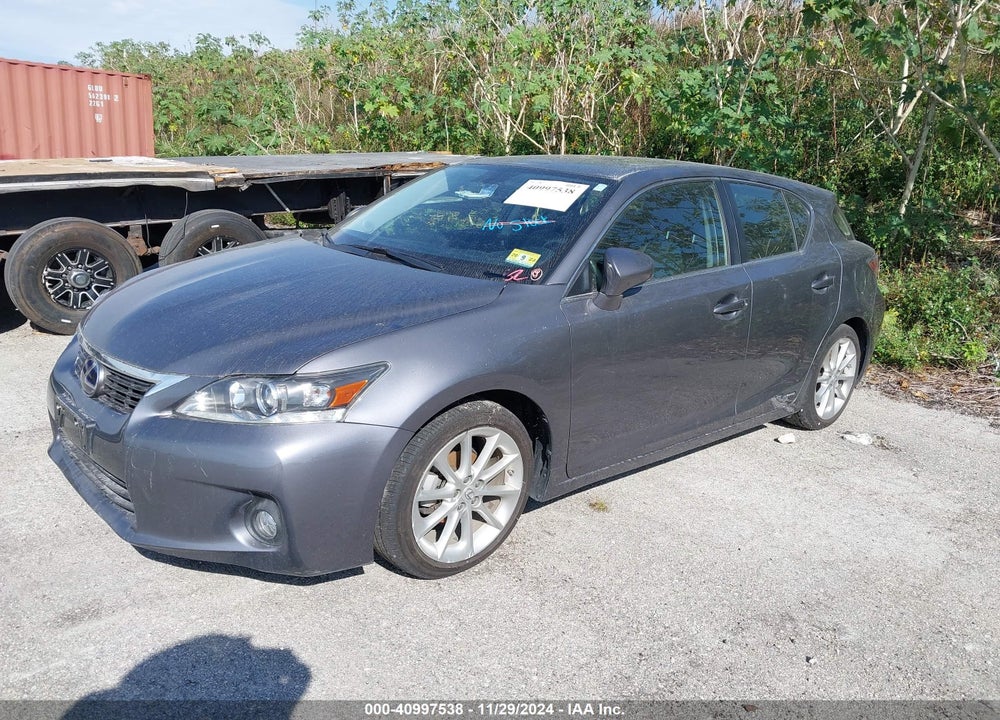 2012 LEXUS CT 200H PREMIUM VIN: JTHKD5BH3C2106673