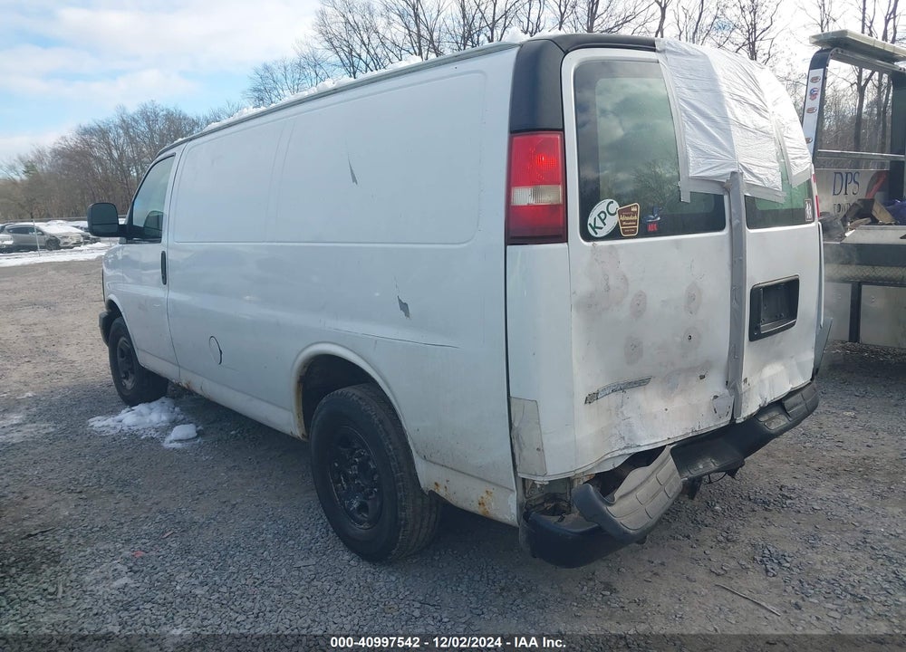 2008 CHEVROLET EXPRESS WORK VAN VIN: 1GCGG25C681208995