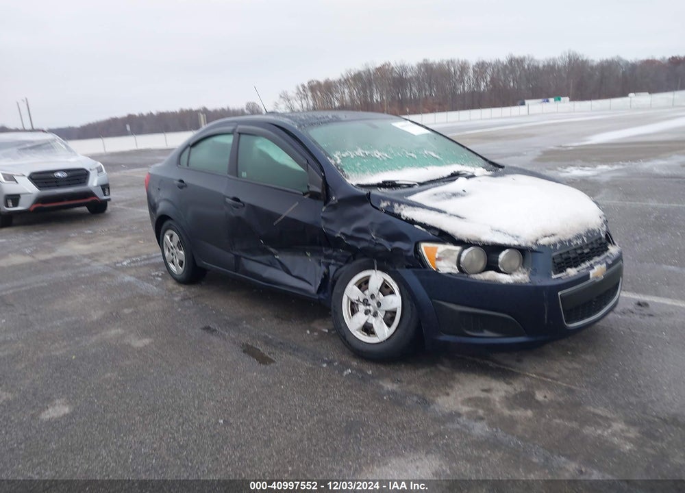 2015 CHEVROLET SONIC LS AUTO VIN: 1G1JA5SH6F4145278