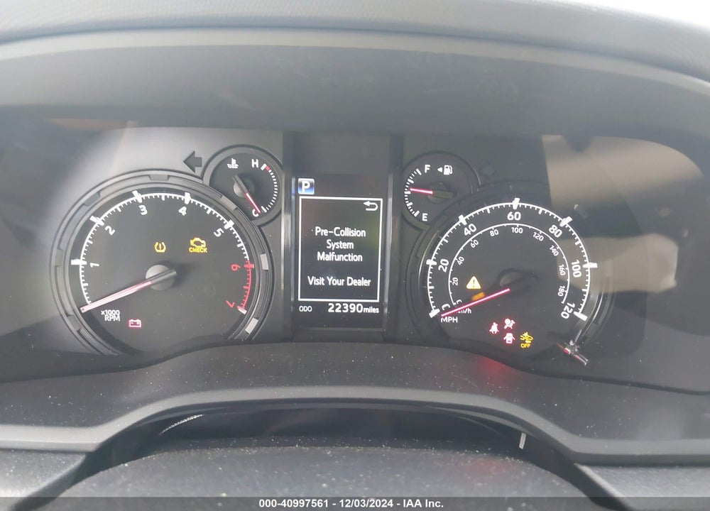 2023 TOYOTA 4RUNNER VIN: JTEFU5JR6P5303639