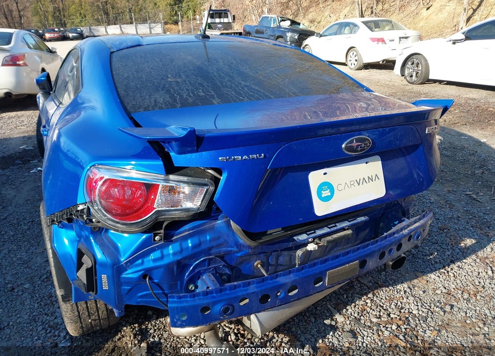 2014 SUBARU BRZ LIMITED VIN: JF1ZCAC17E9602802