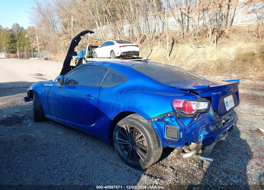 2014 SUBARU BRZ LIMITED VIN: JF1ZCAC17E9602802