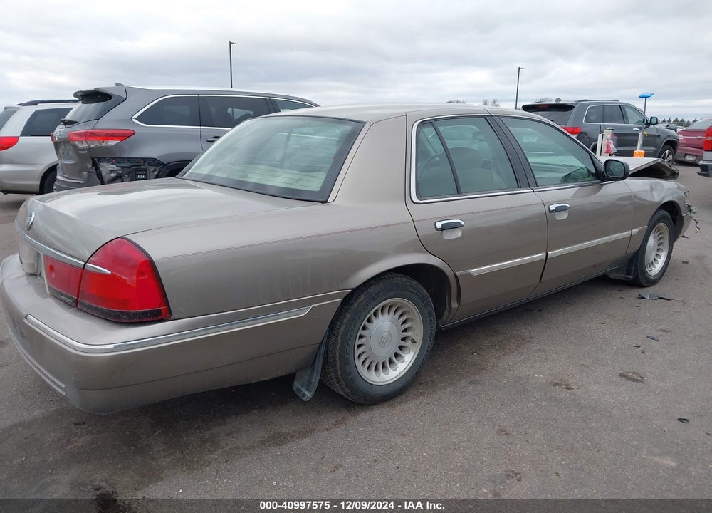 2001 MERCURY GRAND MARQUIS LS VIN: 2MEFM75W91X602143