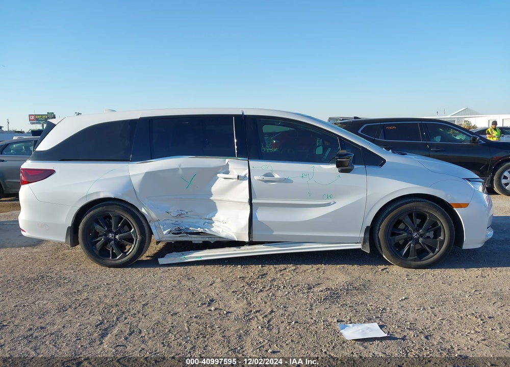 2023 HONDA ODYSSEY SPORT VIN: 5FNRL6H7XPB040827