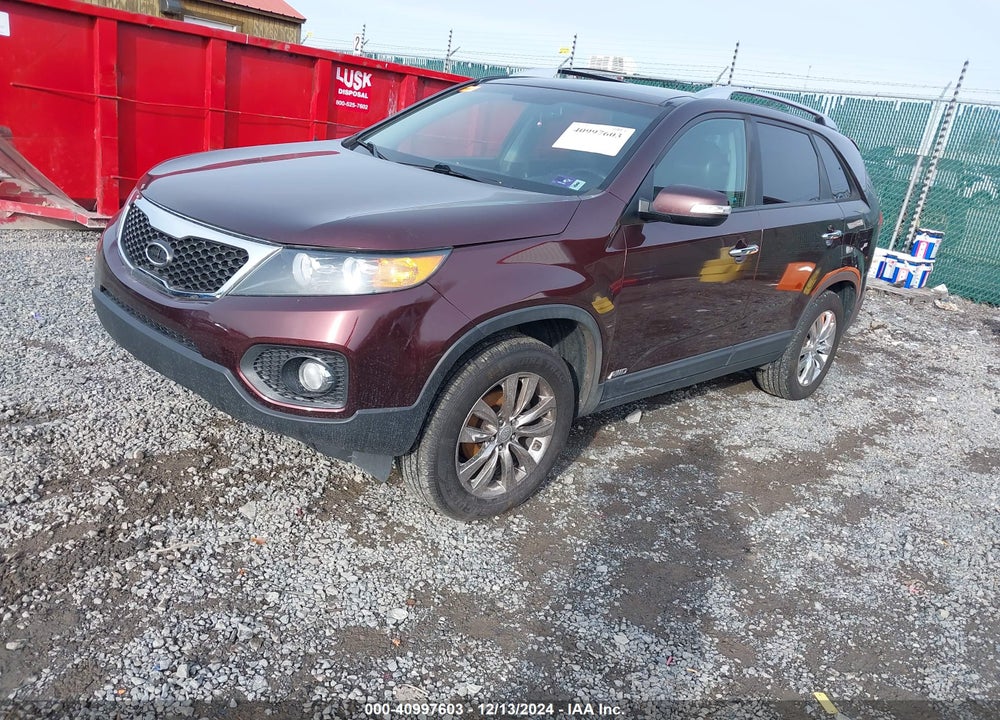 2011 KIA SORENTO EX V6 VIN: 5XYKUDA22BG147650
