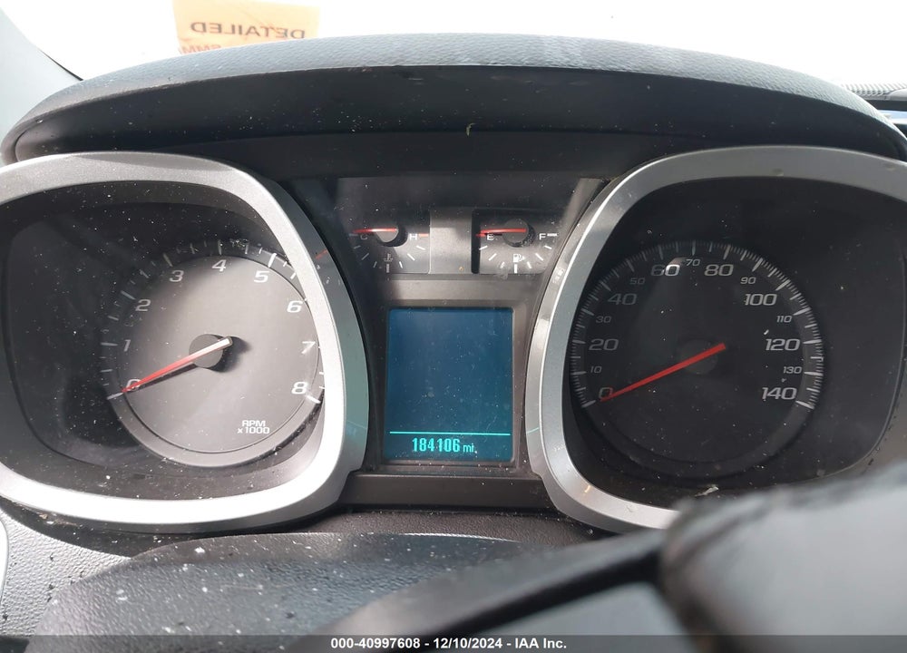 2012 CHEVROLET EQUINOX LTZ VIN: 2GNALFEK1C1221177