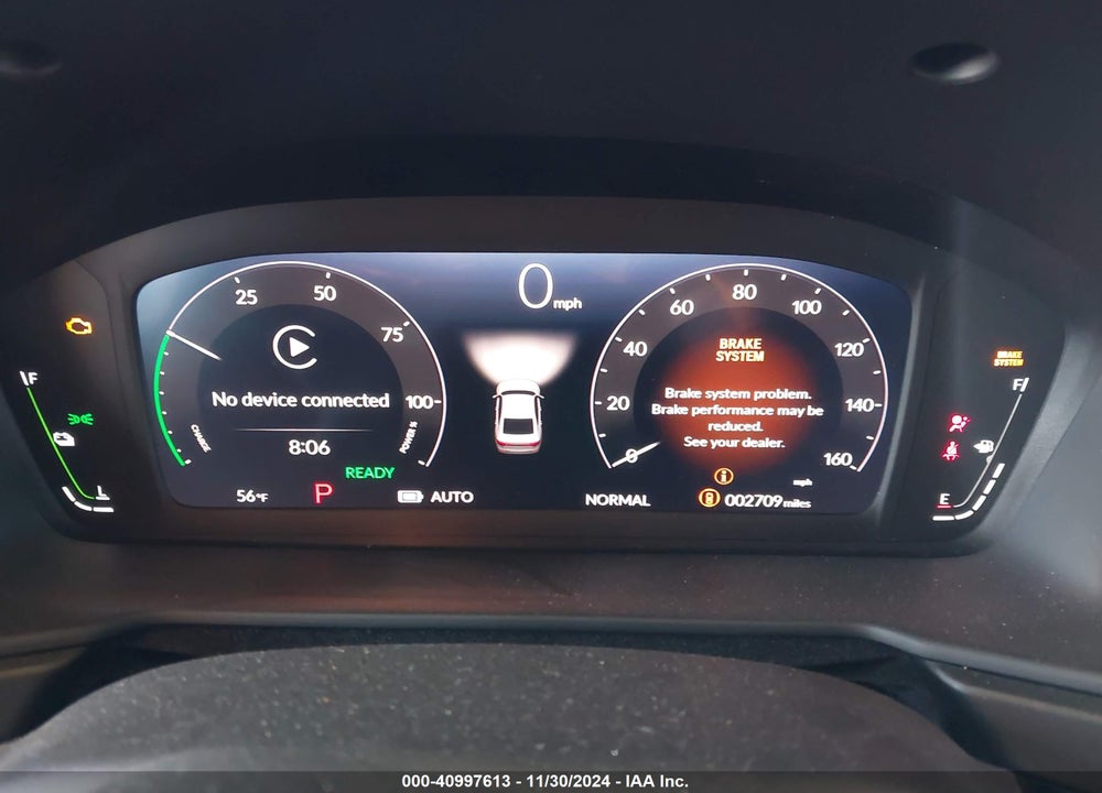 2024 HONDA ACCORD VIN: 1HGCY2F80RA066409