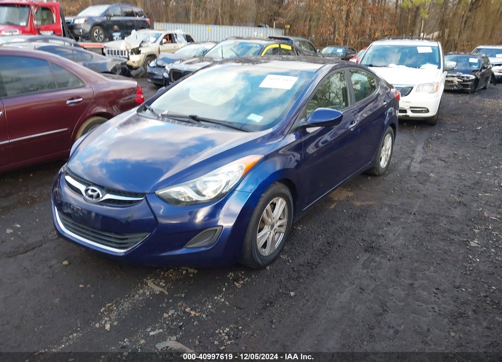 2011 HYUNDAI ELANTRA GLS VIN: 5NPDH4AE1BH041903