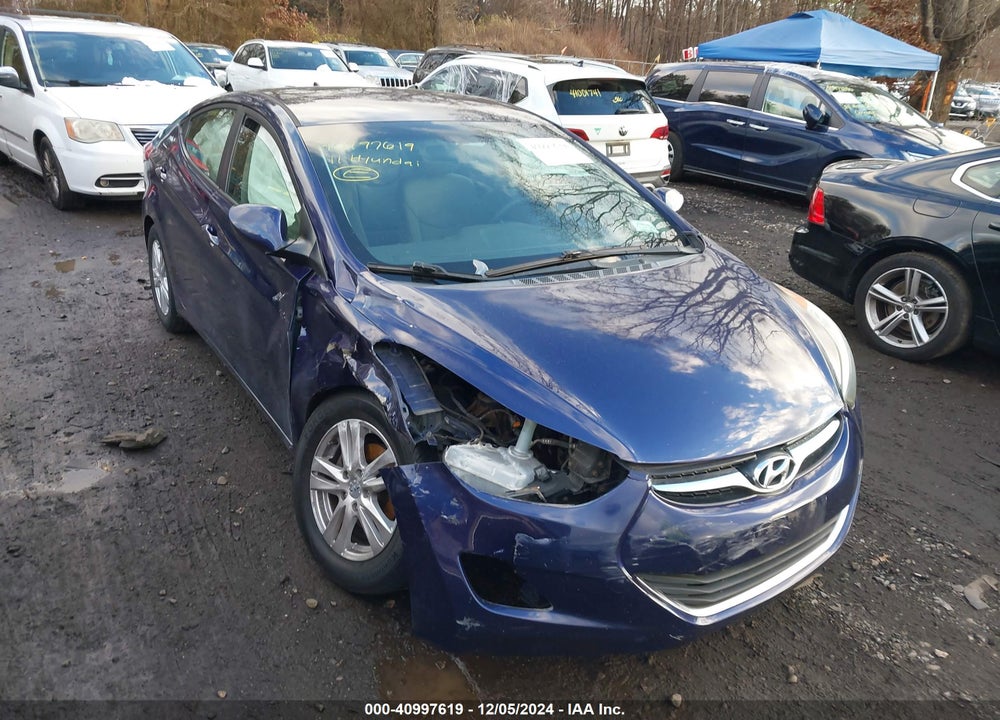 2011 HYUNDAI ELANTRA GLS VIN: 5NPDH4AE1BH041903