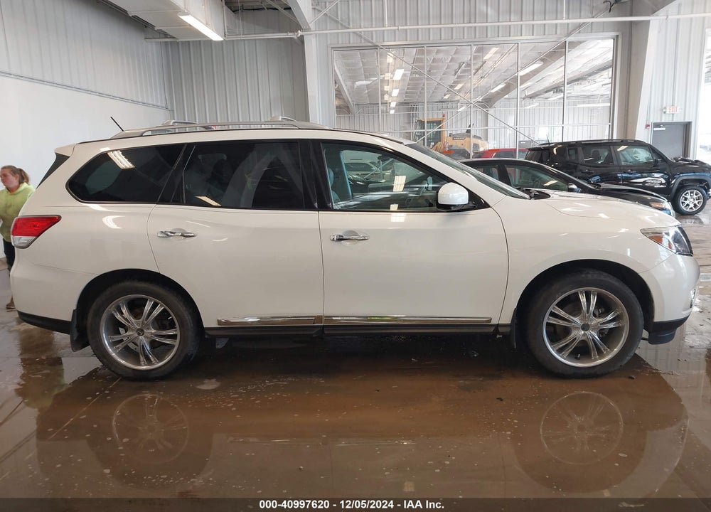 2014 NISSAN PATHFINDER PLATINUM VIN: 5N1AR2MM3EC606803