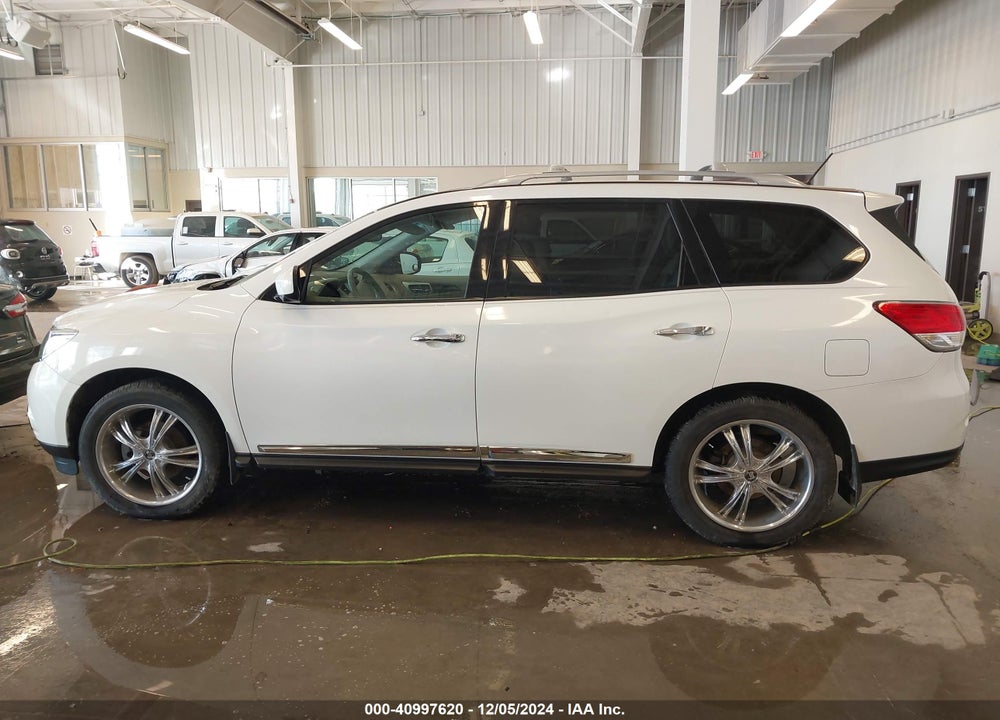 2014 NISSAN PATHFINDER PLATINUM VIN: 5N1AR2MM3EC606803